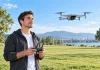 Drone Beginner’s Guide: Your First Safe Flights Beginner drone pilot practicing a safe first flight in an open park